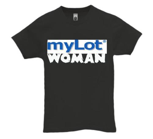 T-shirt with myLot logo - T-shirt can be a selling stuff with myLot logo for women
