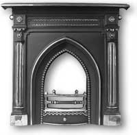 Gothic Fireplace - I love this fireplace, I wish my house had one just like it!