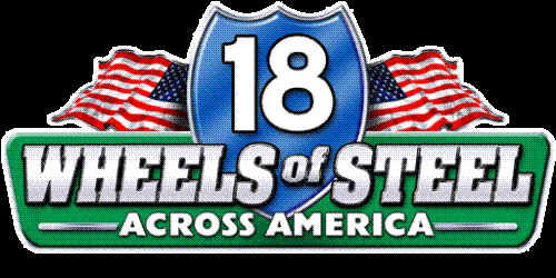 Logo of 18 wheels of steel across america - This is the picture of the 18 wheels of steel across america logo.