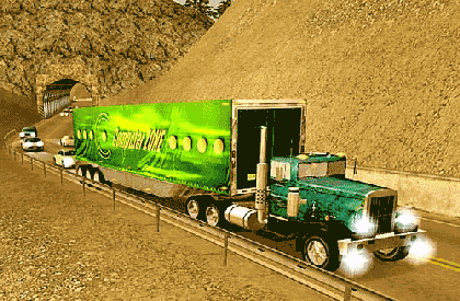 Near caves - This picture shows the vehicle comes from the near by cave