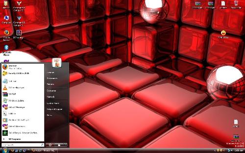 my desktop - this is my desktop, im using Windows Vista Ultimate x64 SP1