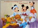 Mickey & Friends - Mickey & friends having Thanksgiving