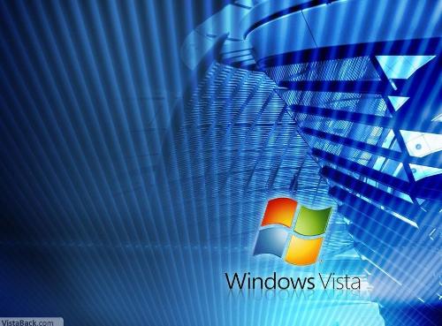 Windows Vista wallpaper - I like this graphic of the Windows Vista wallpaper.