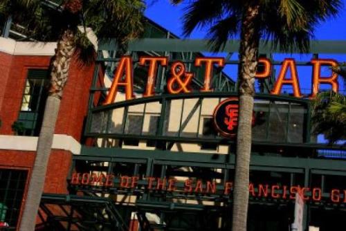 AT&T Park - A picture taken in San Francisco when we attended a baseball game at AT&T park this summer.