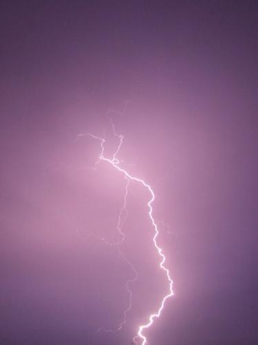 Lightning - this lightning picture taken from the roof of our house by me.