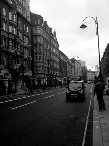 London - Good morning London! A black and white photo reflecting the true nature, and architecture of London.