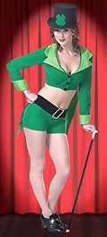lady leprechaun - Cool costume.