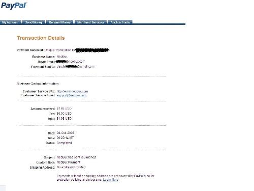 Neobux Payment of 2USD - This is the payment proof of Neobux which I recieved long back. Neobux Payment of 2USD - This is the payment proof of Neobux which I recieved long back.