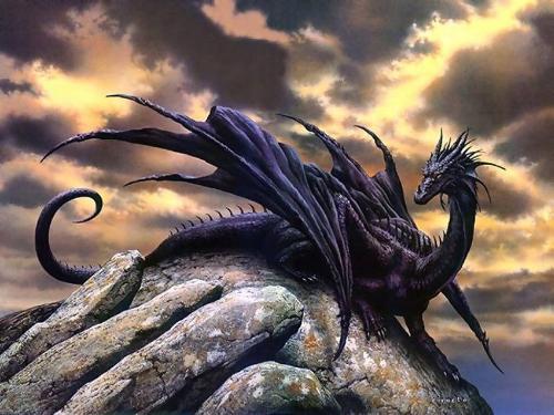 dragon - dreaming of flying on a dragon.