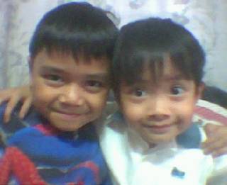 the cousins... - ian and anton...