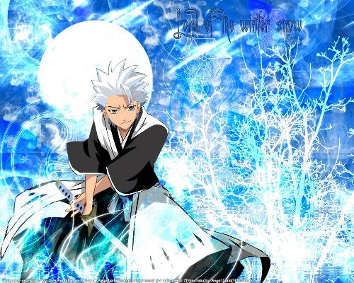 Hitsugaya graphic - THis is Hitsugaya Toshiro,10 division captain from the anime series BLeach