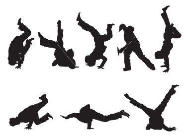 Break Dancing - Breakdance, breaking, b-boying or b-girling is a street dance style that evolved as part of the hip hop movement among African American and Puerto Rican youths in the South Bronx of New York City during the early 1970s. It is normally danced to funk or hip hop music, often remixed to prolong the breaks, and is arguably the best known of all hip hop dance styles.  A breakdancer, breaker, b-boy or b-girl refers to a person who practices breakdancing.   - answers.com
