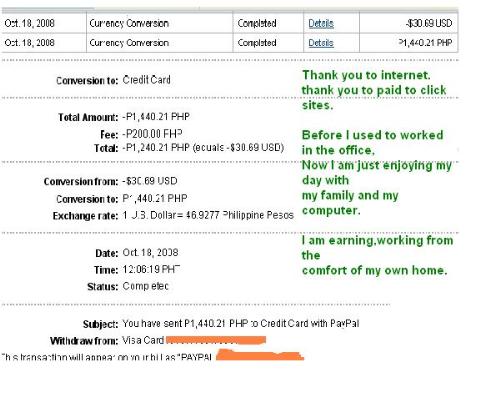 my first paypal withdraw - this is my first paypal withdraw