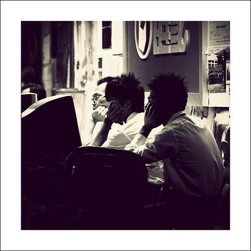 Computers - Guy in front of Computer