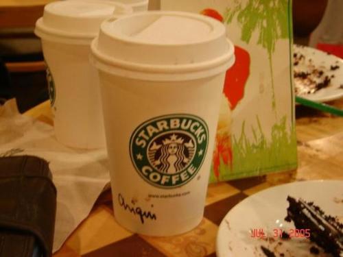 my starbucks coffee - this is one of the most memorable cups of starbucks coffee for me because it has my best friends name in it. I took a shot of it, so that I will always remember the last time we were together at starbucks. Now that she's overseas, I am looking forward to another night-out and visit to starbucks when she comes home. Hopefully, soon!