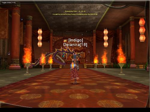 Atlantica Screenshot - Atlantica Screenshot: when you enter a boss room a five minute timer starts to count down.