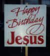jesus is the reson for the season - happy birthday jesus