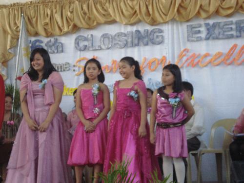 my daughter - my daughter during her recognition day last march of 2008