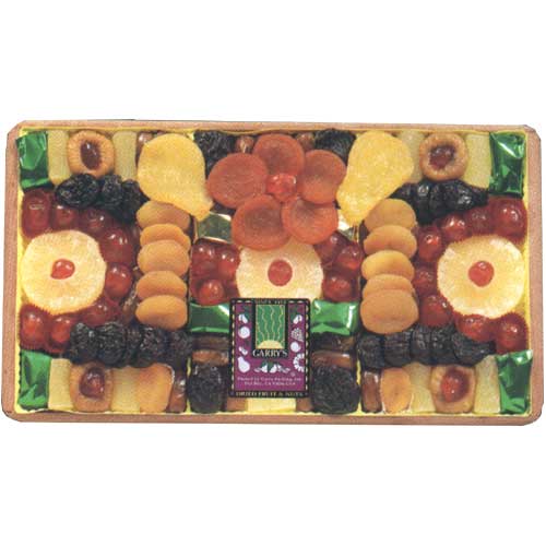 dried fruit - a tray of dried fruit