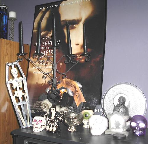 Halloween 2008 - Some of my Halloween and non-halloween decorations . This stuff is going right back out after Christmas!..LOL