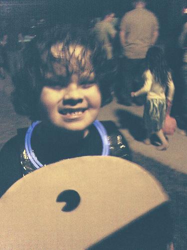 My little boy  - On trick-or-treating night :)
