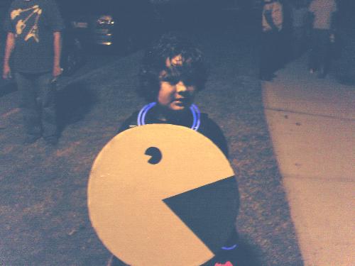 My little Pacman - He love's Pacman.