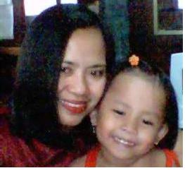 Me and Baby - Me and my baby smile together