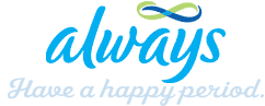 The always logo - Trying to find out from our lady mylotters what a happy period actually is, personally I cant understand this