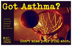 asthma - asthma warning
