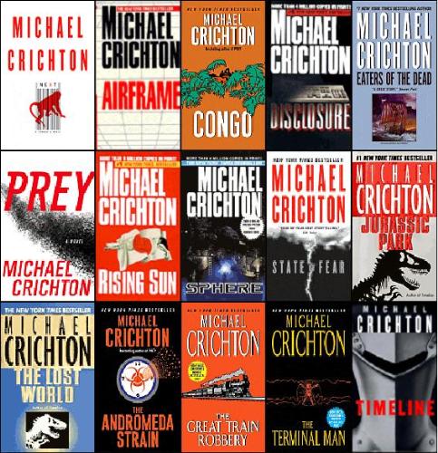 Books - Book by Michael Crichton