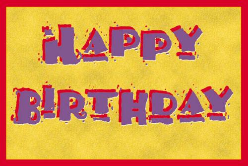 Birthday - Happy Birthday Cards