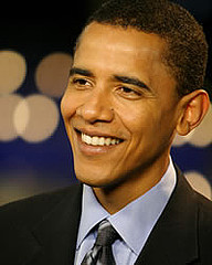 President of the United States of America Barrack - a man with courage