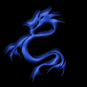 Dragon - blue