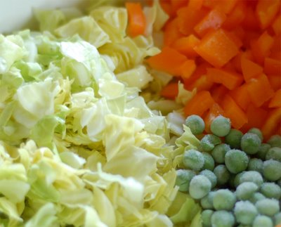 vegetables - cut vegetables