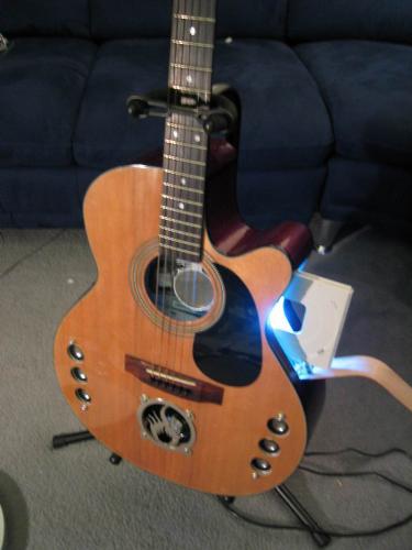 Guitar PC Mod - Modded PC on a guitar