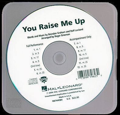 You Raise Me Up... - This a CD of Josh Groban. I love his songs and I always listen to it.