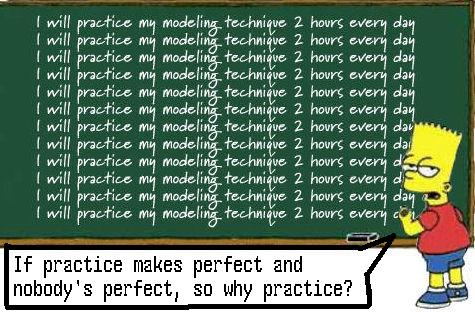 Practice Makes Perfect? - A simpson family member asking the most logical question ever. LOL