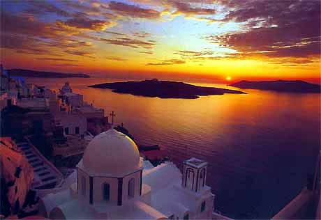 Santorini - Santorini's sunset