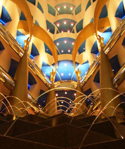 burj al arab - the only 7 stars hotel in the world..amazing!