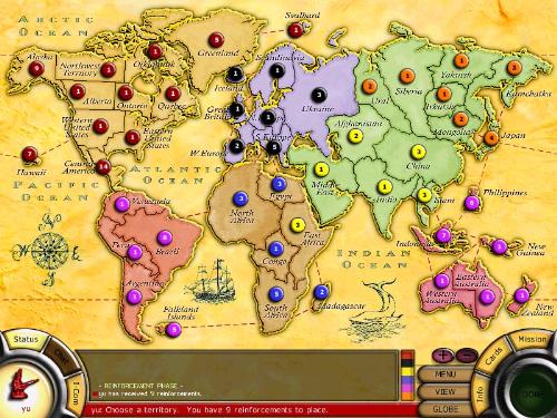 risk ii  - the pc version of the board game Risk.