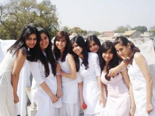 white dress in holi  - hi i enjoy holi festival do you enjoy it?