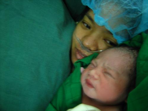 baby Pierre - This was taken on November 4, 2008 at exactly 8:54am. My baby weighed 2.8kgs.