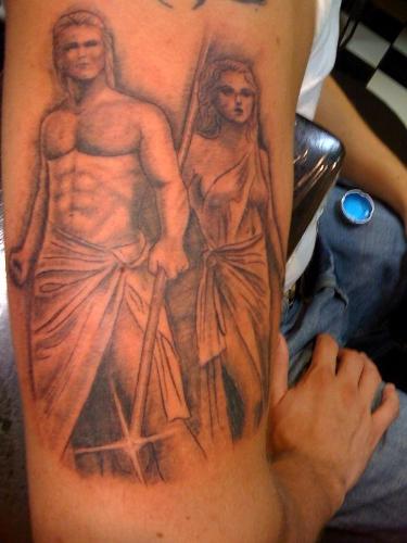 Faith of the Fallen book cover tattoo - Faith of the Fallen Book Cover tattoo
