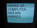 hacked computer - hacked computer: screenshot
