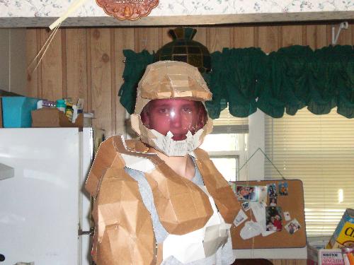 Spartan all the way!!! - I made a suit of Mjolnir (master chief) armor in august 2008 and finished for halloween I'll get more pics soon