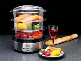 Great Steamer - Steam vegetables, meat, rice, all for your baby and your family.