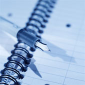 Notebook - Close-up of a notebook