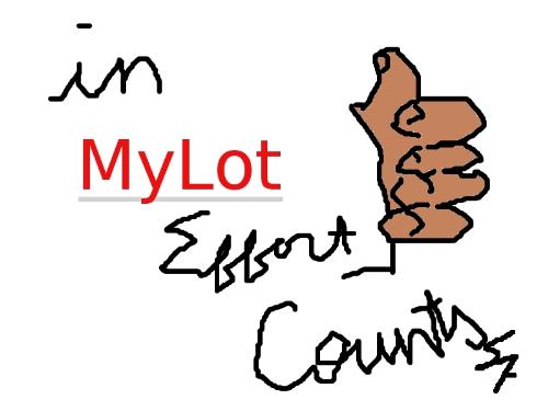 Effort - In MyLot, effort counts!