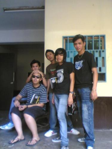 my and my classmates last summer - we are signing of clearance for our grades and to enroll