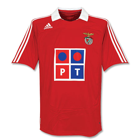 benfica jersey - Benfica's official jersey season 07/08